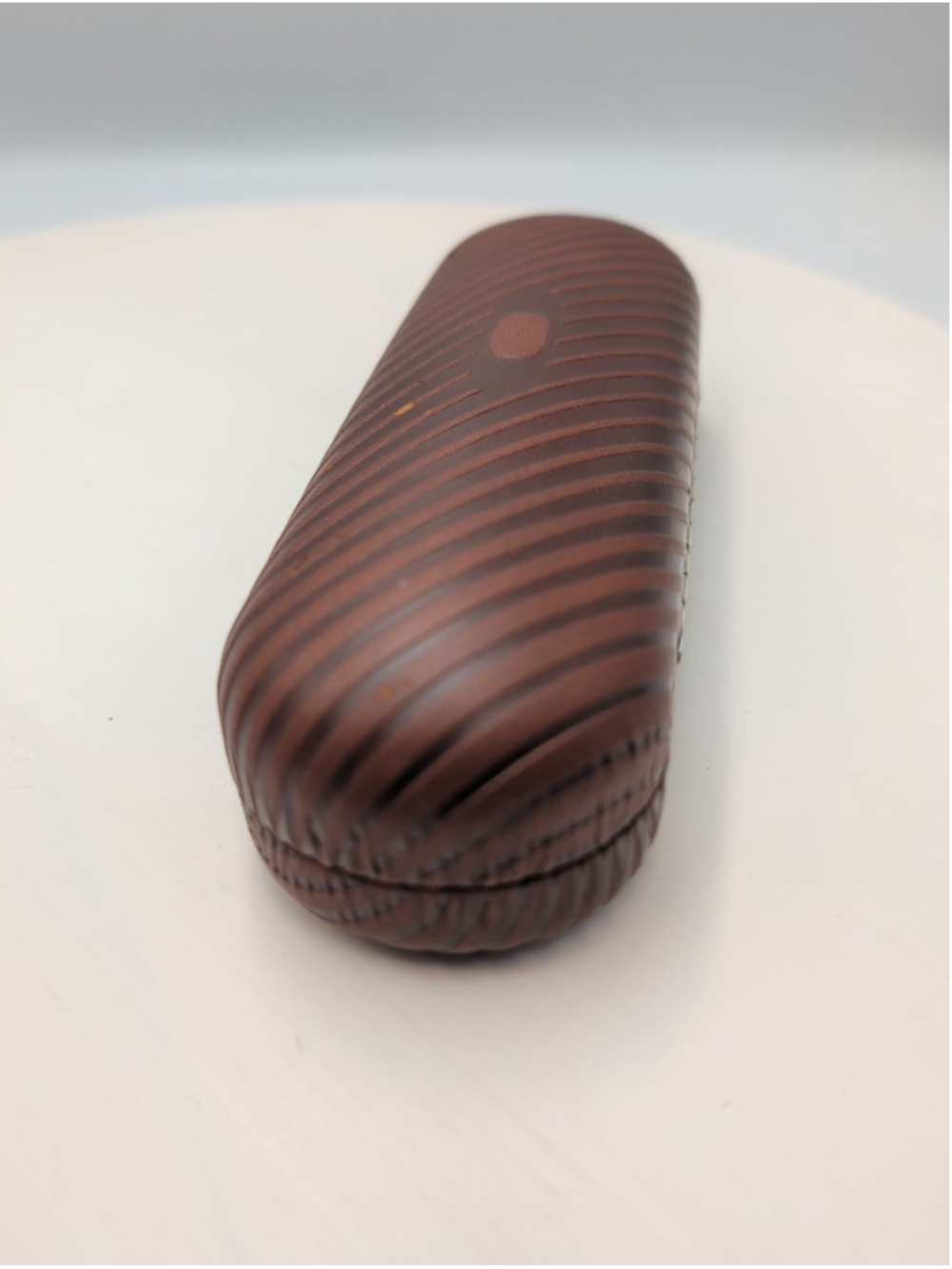 Oakley Sunglasses Eyeglass Brown Striped Hard Case Used Rare VTG Y2K Gorpcore - Picture 4 of 8